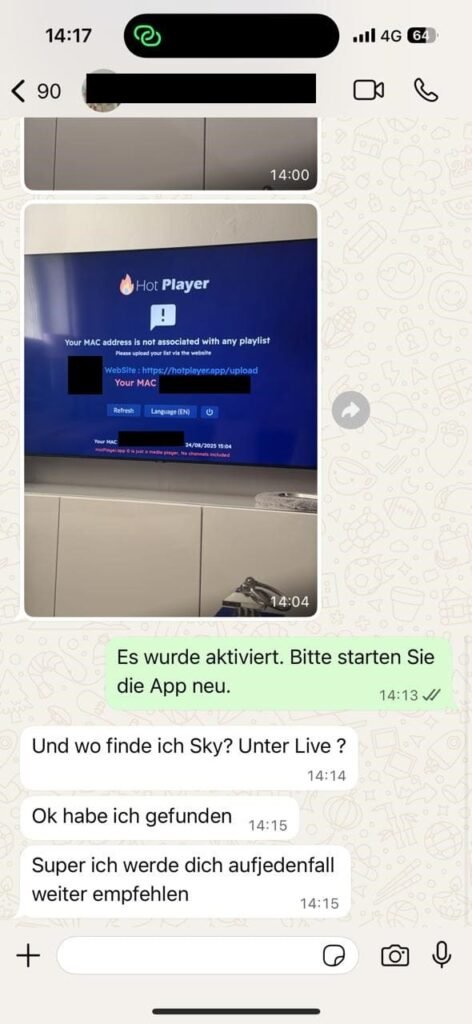 OTTGenuss IPTV Bewertung